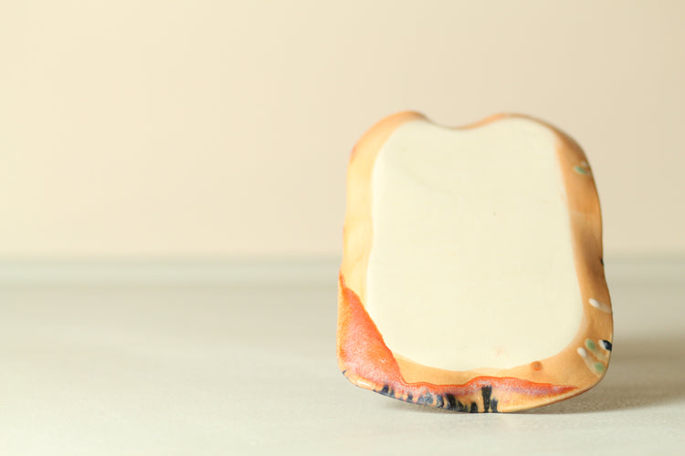 Toothbrush holder and platter