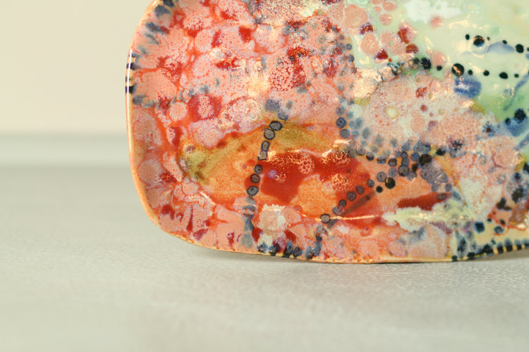 Dot and lines small platter