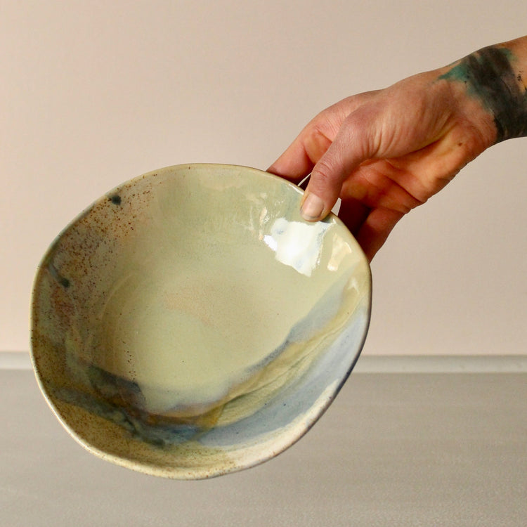 The everything bowl, Green and blue