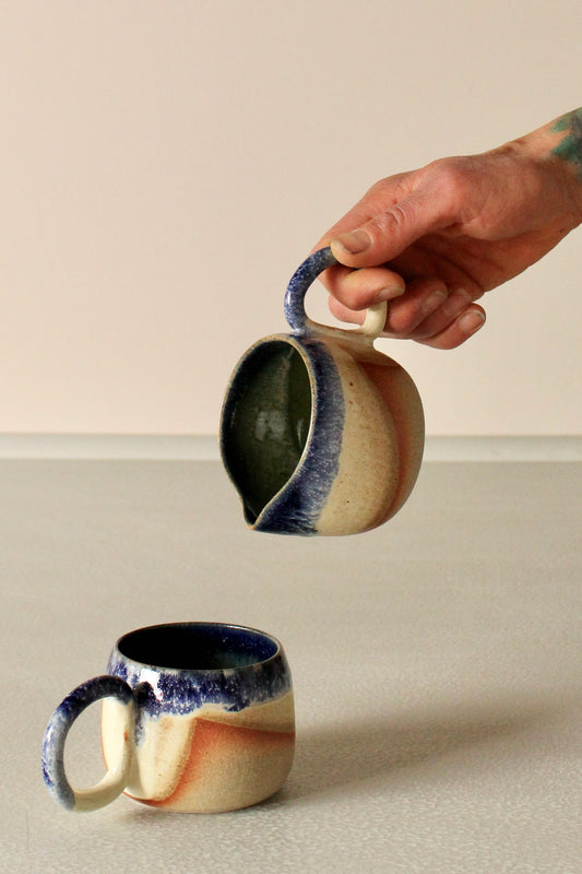 Jug – Wheel-Thrown Stoneware by Allthingswhiting