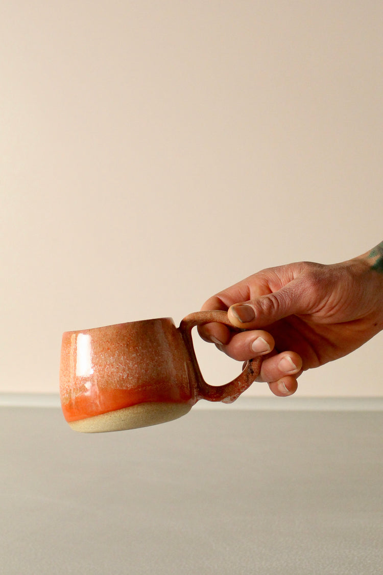 Falling Petticoat orange mug 250ml