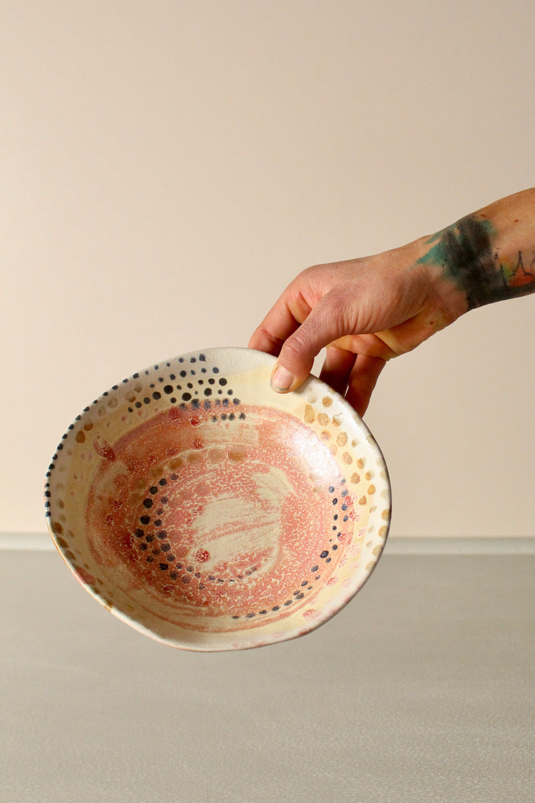 The everything bowl, Salted Pink and cream