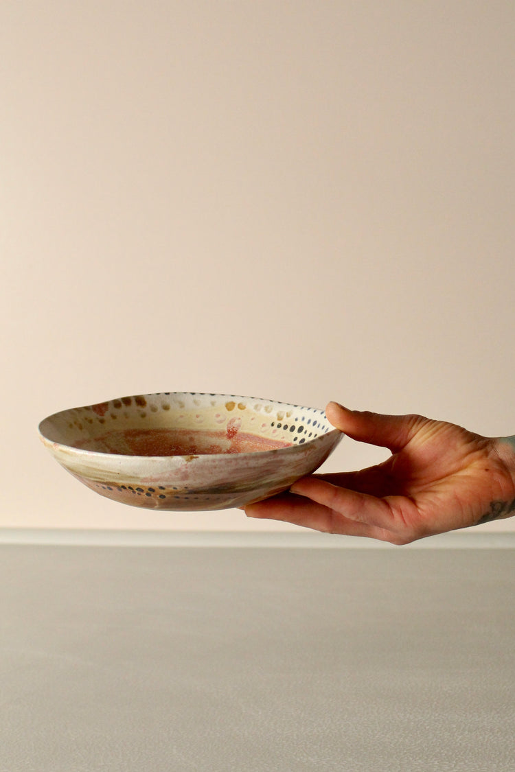 The everything bowl, Salted Pink and cream