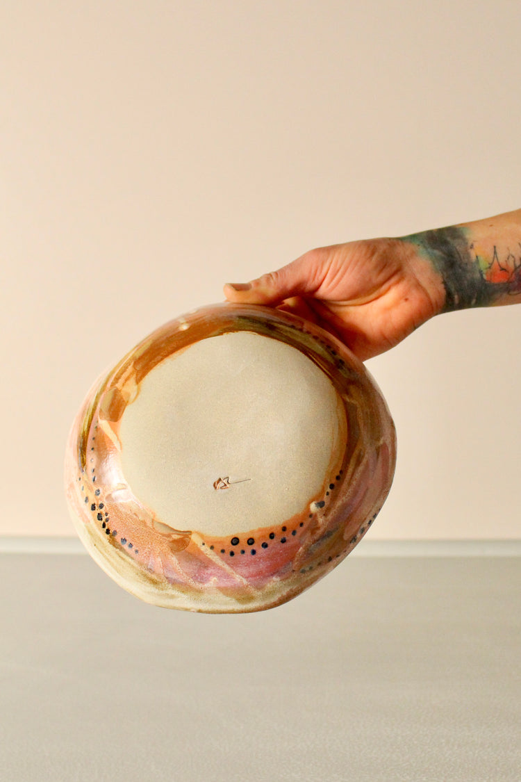 The everything bowl, Salted Pink and cream