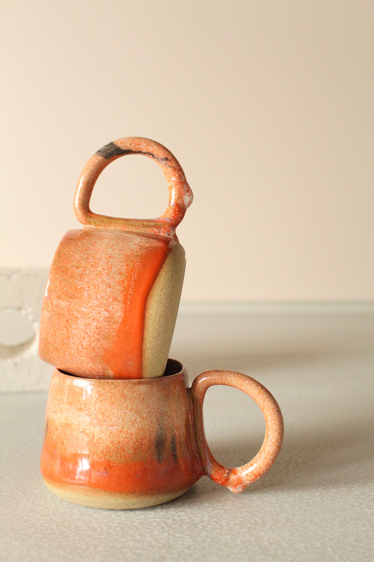 Falling Petticoat orange mug 250ml