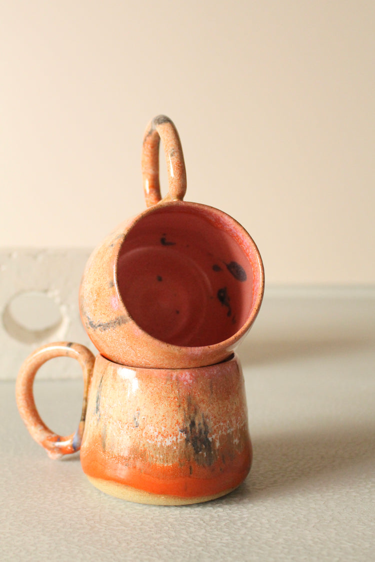 Falling Petticoat orange mug 250ml