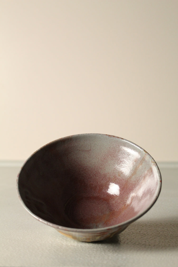 Wheel-Thrown Ceramic Stoneware Bowl | Snack & Dessert Bowl