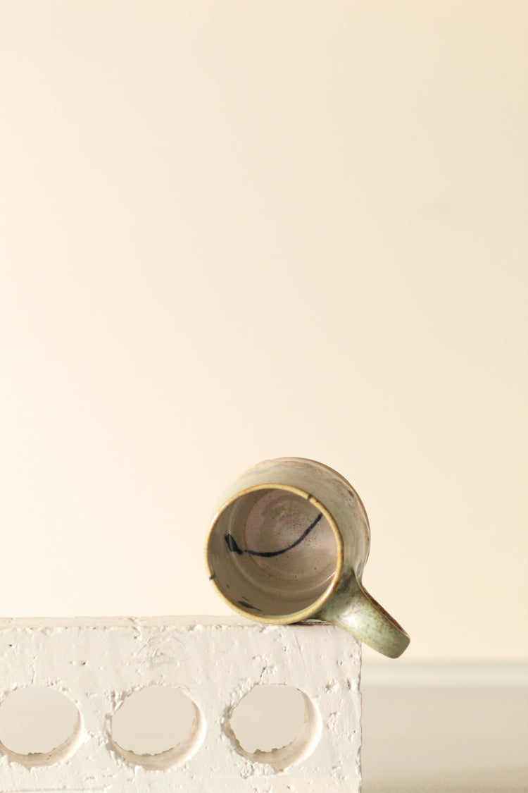 Green Falling Petticoat Mug