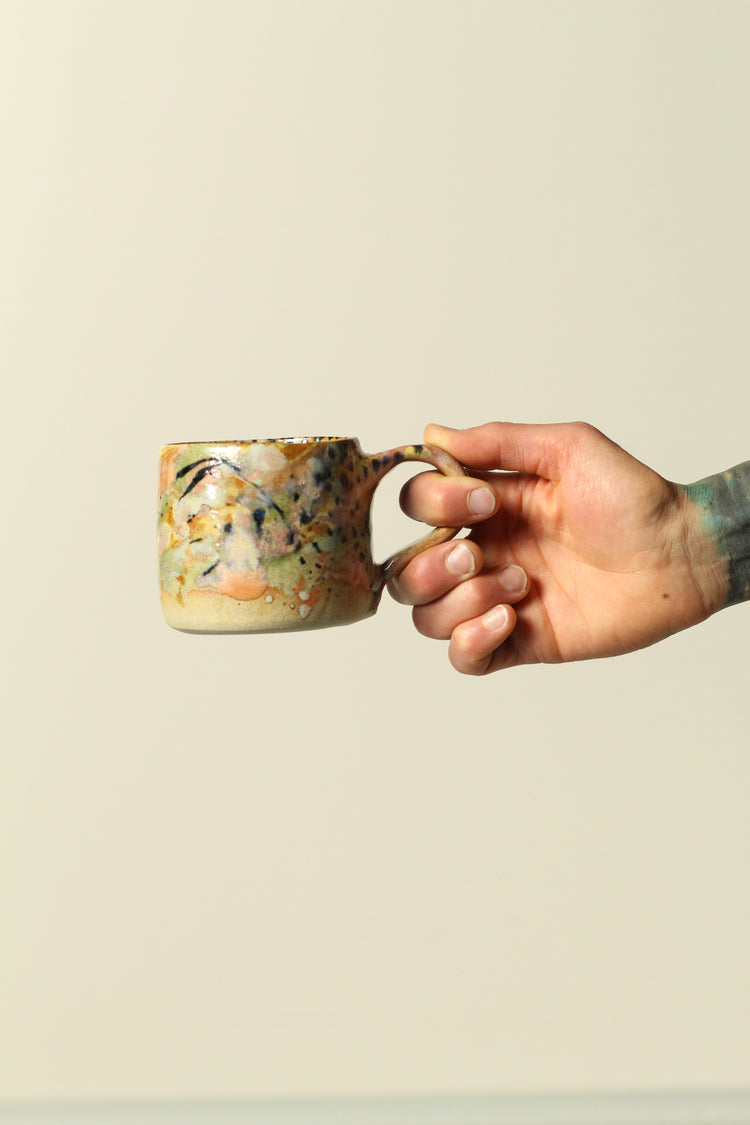 Bright Painterly Mugs