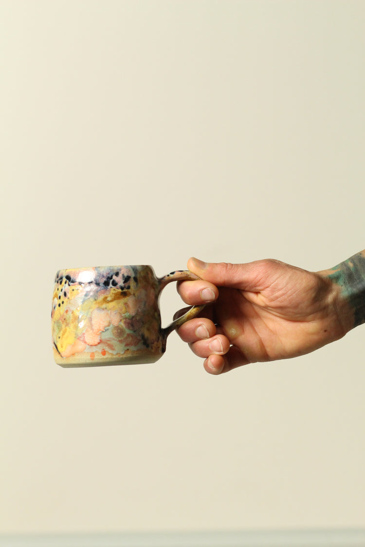Bright Painterly Mugs
