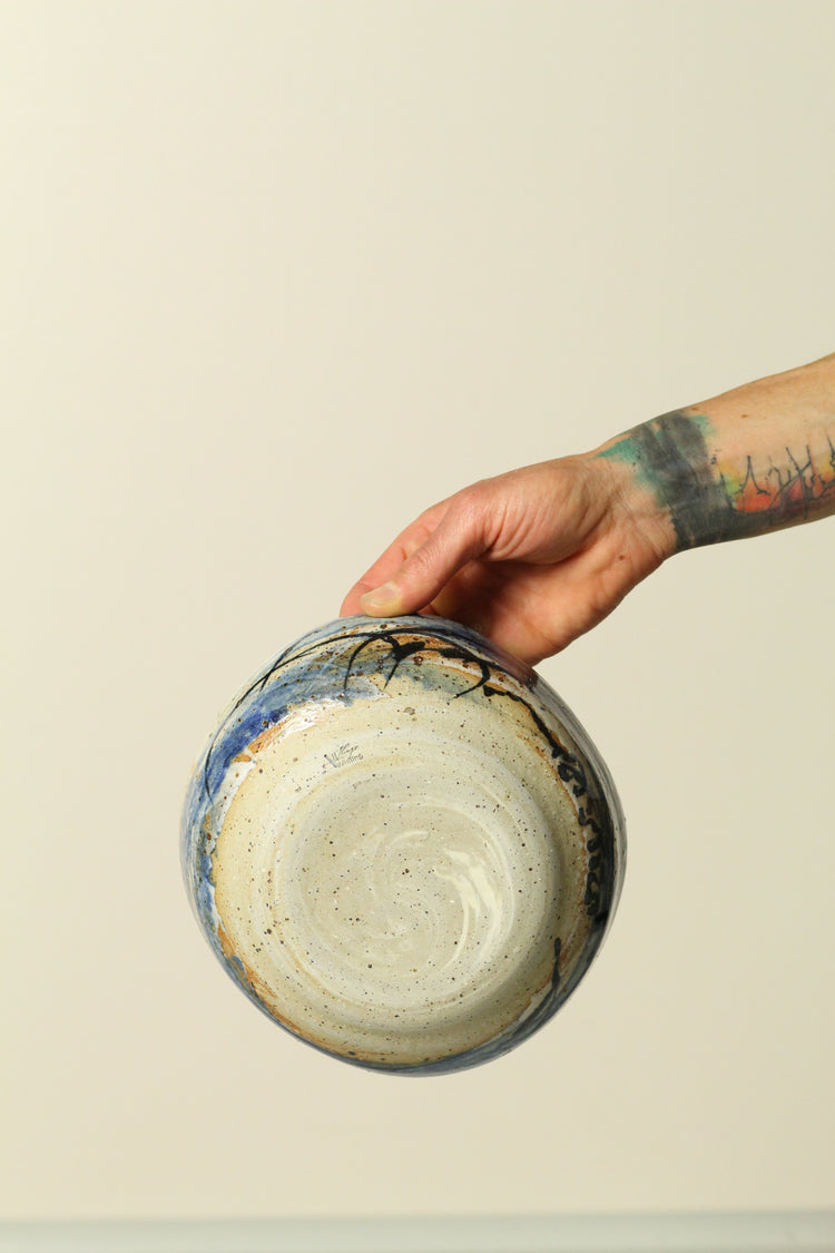 Painterly everything bowl