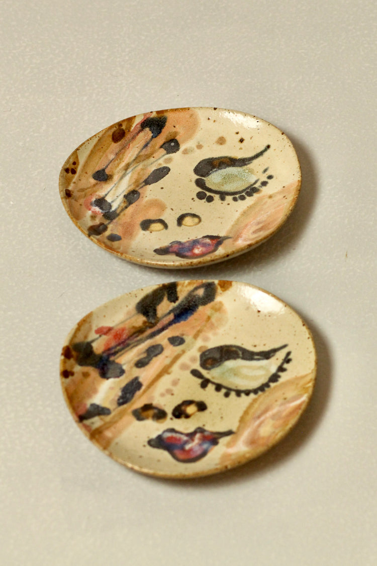 Small Side Plates - Ziggy face