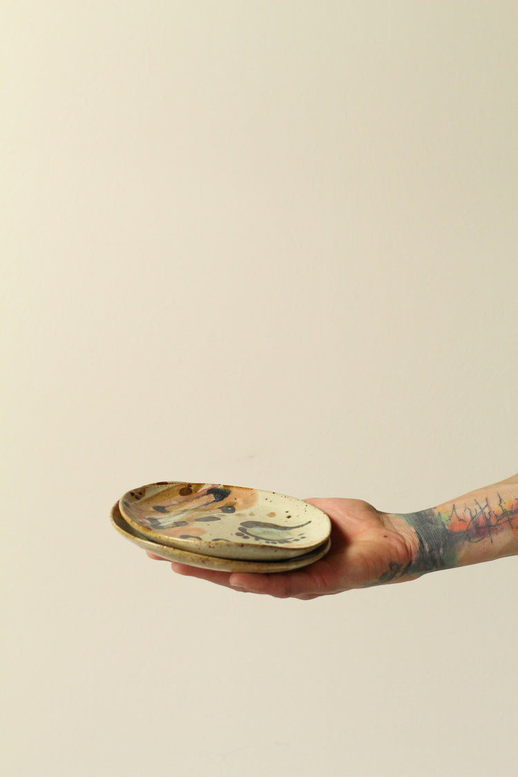 Small Side Plates - Ziggy face
