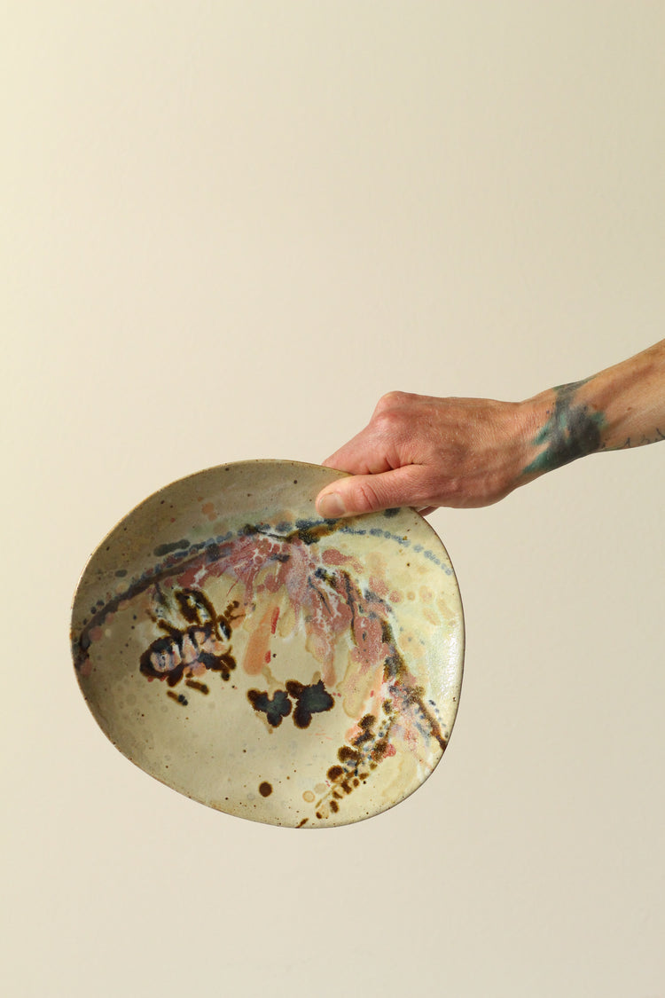 High Sided Plate - Bees
