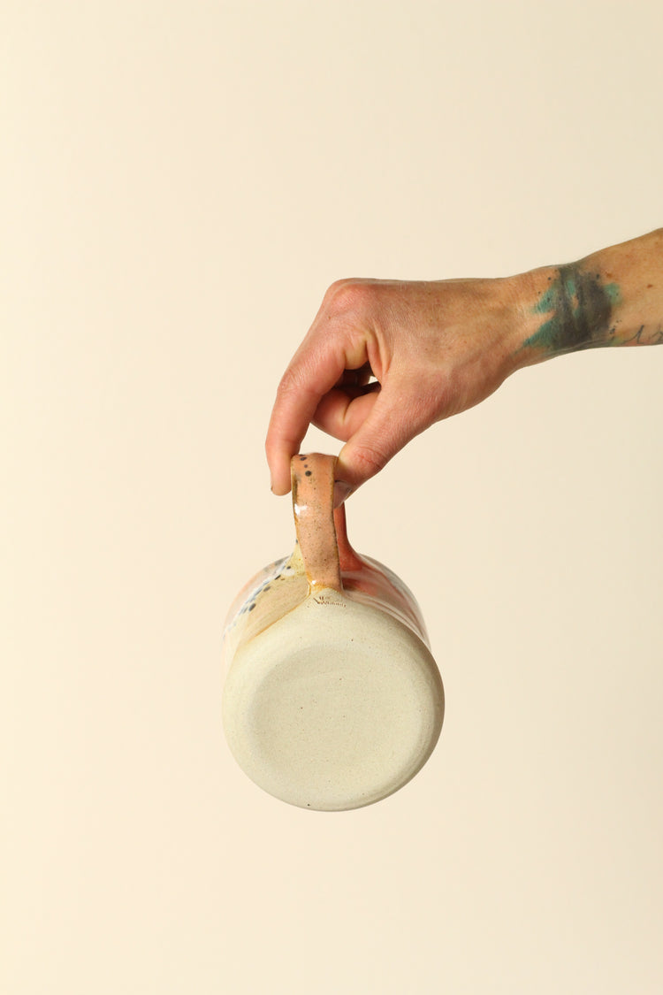 Xtra large Tropical sunrise painterly Mug