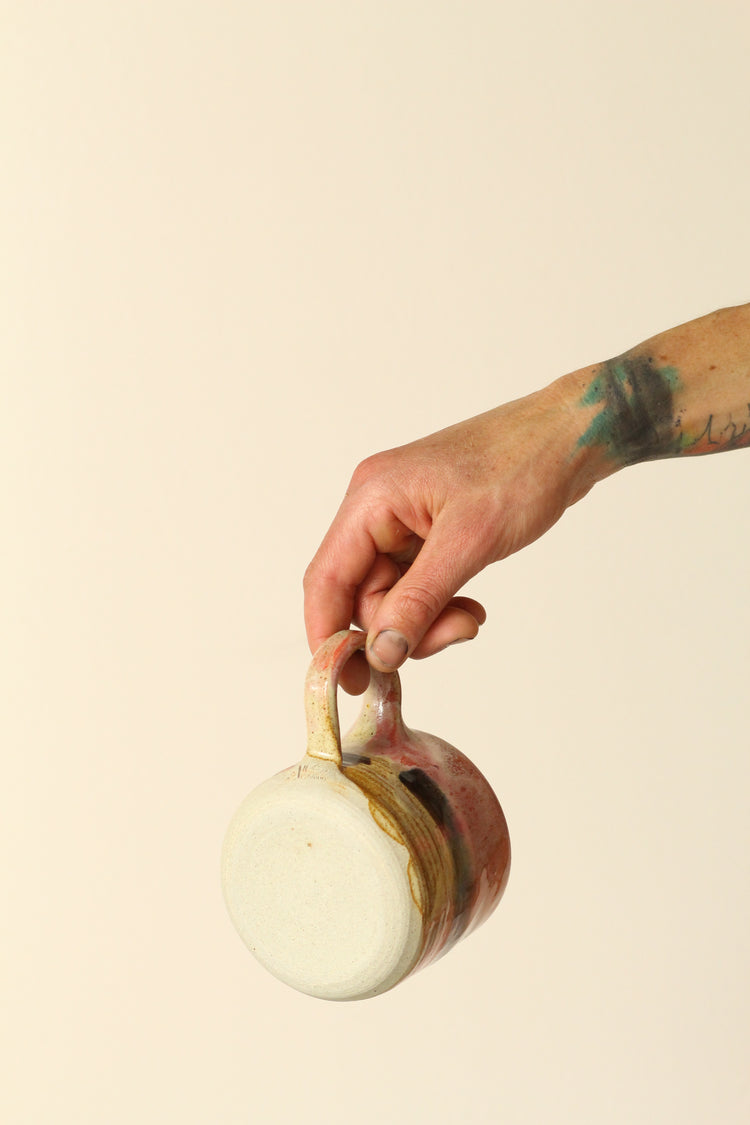 Tropical sunrise painterly Mug