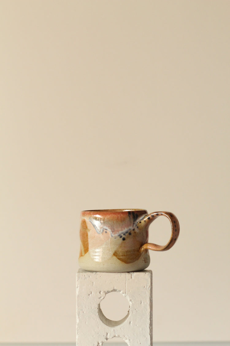 Xtra large Tropical sunrise painterly Mug