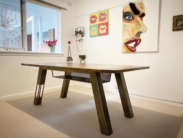 Custom steel legs for Tables