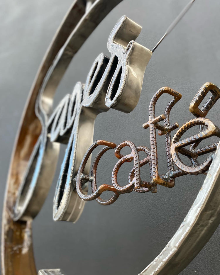 Custom Sages cafe sign.