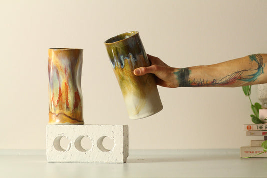 Handmade Stoneware Vases, Utensil Holders & Jugs | AllThingsWhiting