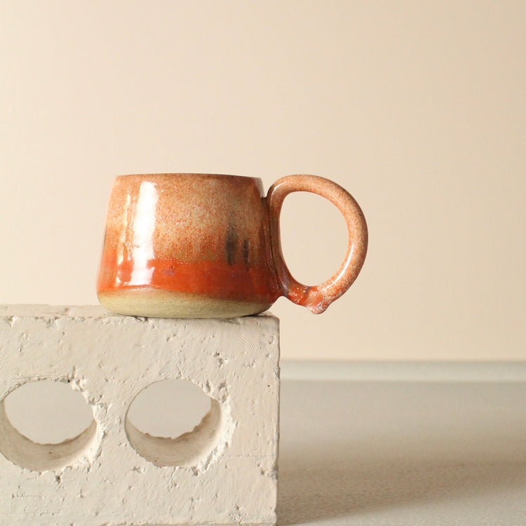 Falling Petticoat orange mug 275ml