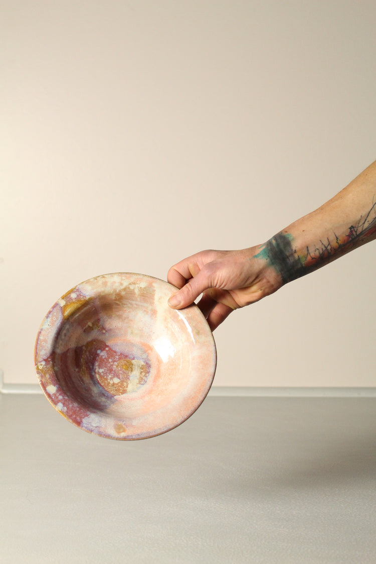 Pink galaxy bowl