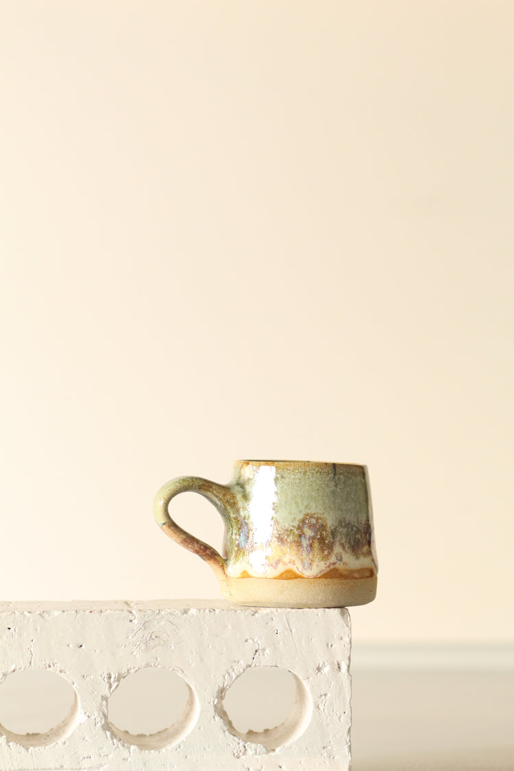 Green Falling Petticoat Mug