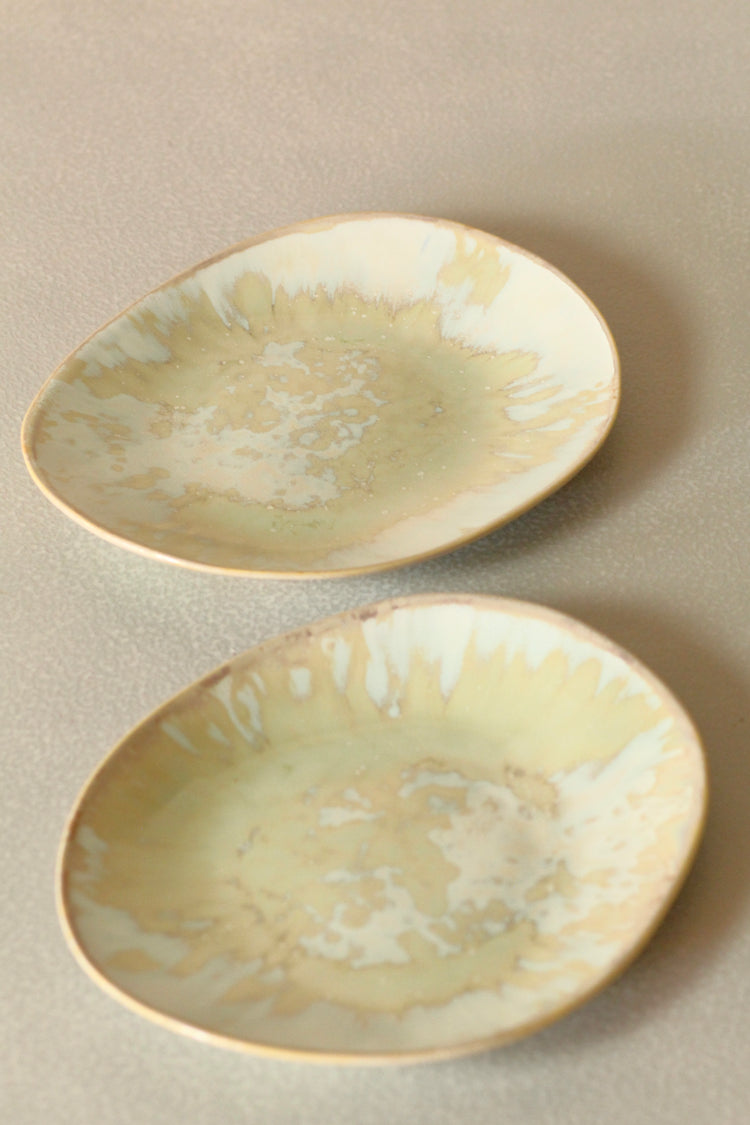 High Sided Plate - Cass green