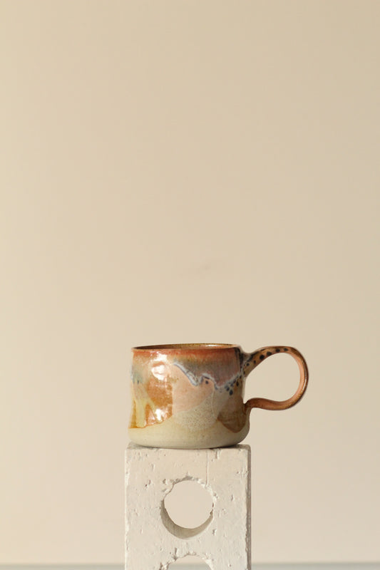 Xtra large Tropical sunrise painterly Mug