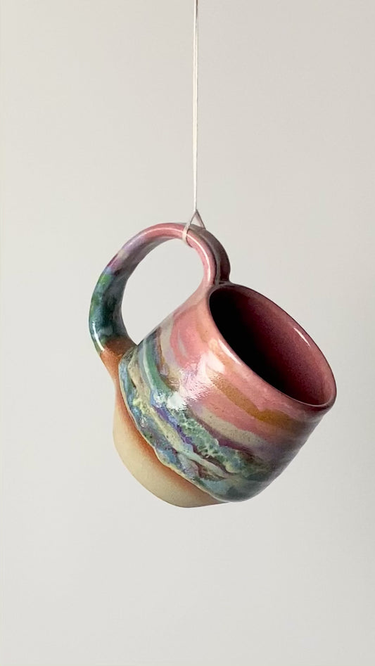 Arc Mug | Ocean Bloom | Handmade Ceramic Mug